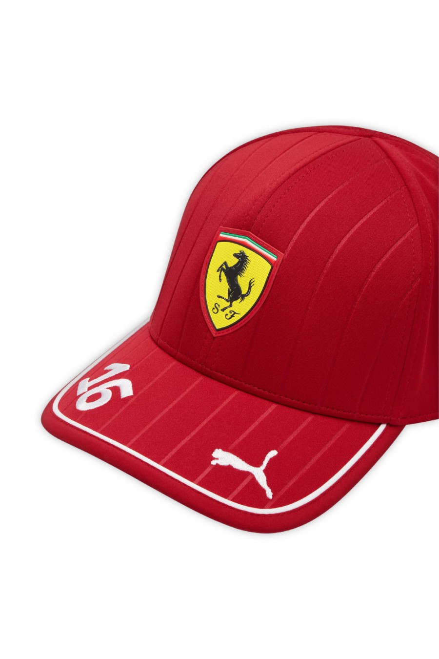 Gorra Charles Leclerc Ferrari F1 2025 Roja