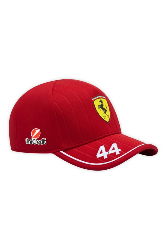 Casquette rouge Lewis Hamilton Ferrari F1 2025