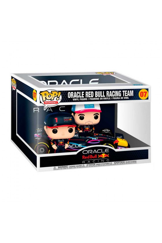 Funko Pop Moment Max Verstappen e Sergio Perez Red Bull F1 Car