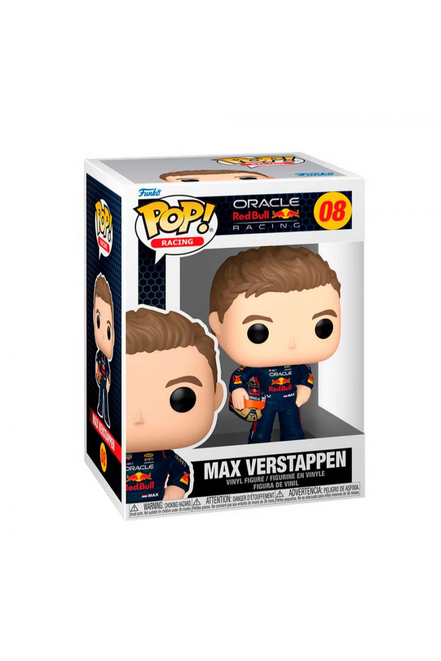 Funko Pop Max Verstappen Casco Red Bull F1