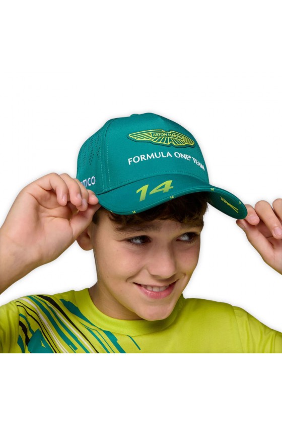 Fernando Alonso Aston Martin F1 2025 Children's Cap