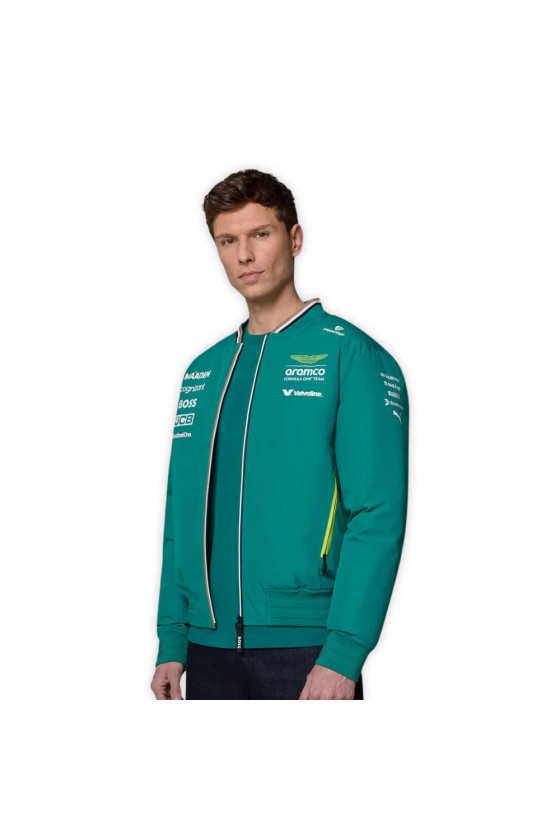 Aston Martin F1 2025 Bomberjacke