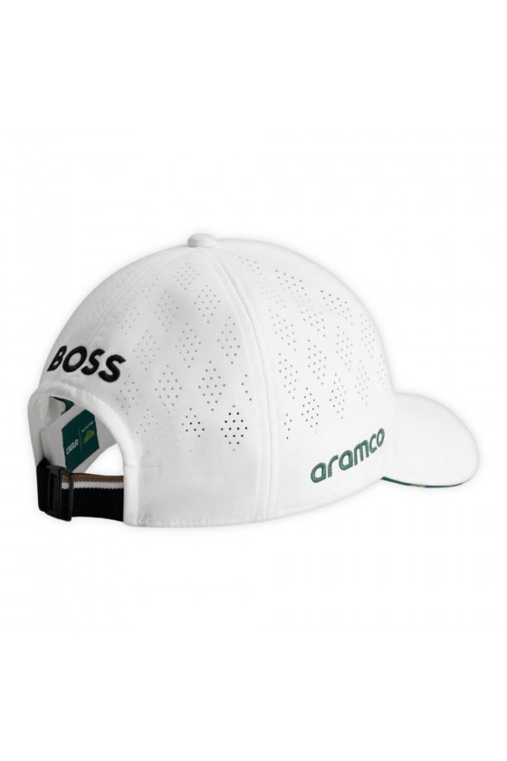 Gorra Aston Martin F1 2025 Blanca