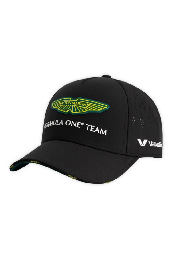 Gorra Aston Martin F1 2025 Negra