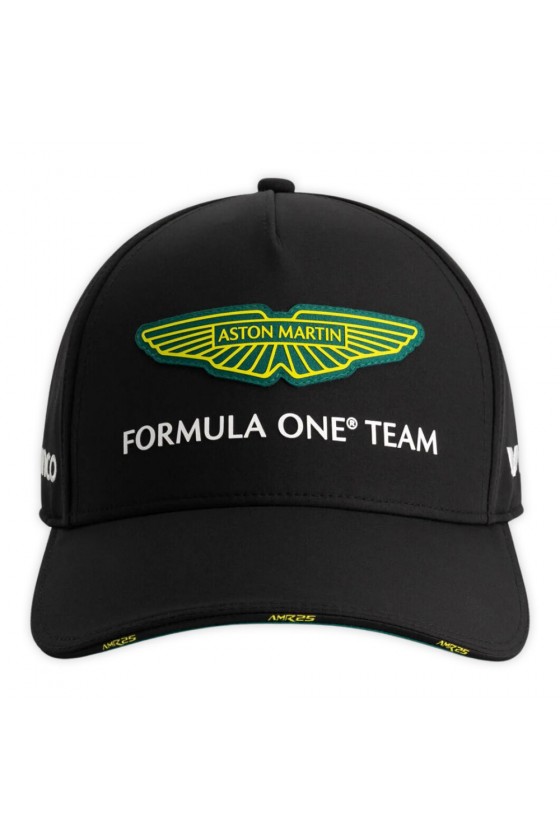 Gorra Aston Martin F1 2025 Negra