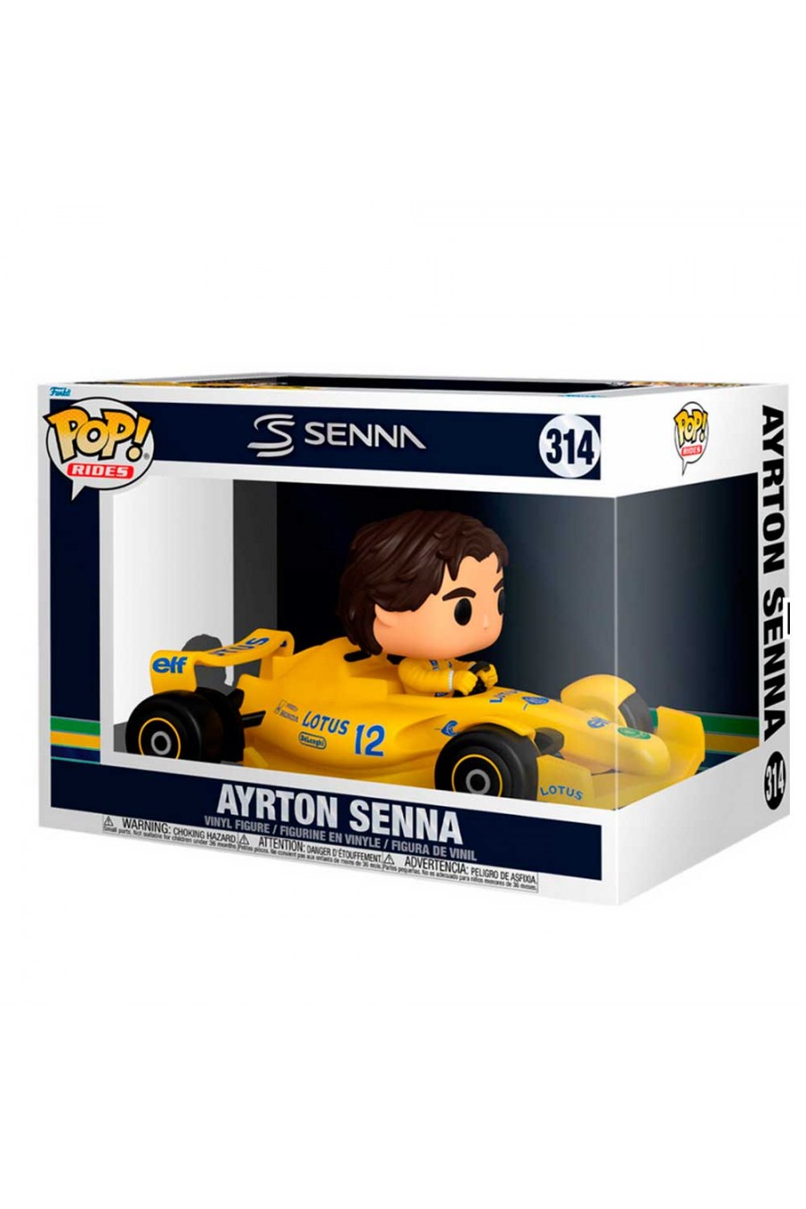 Funko Pop Ayrton Senna auto Lotus