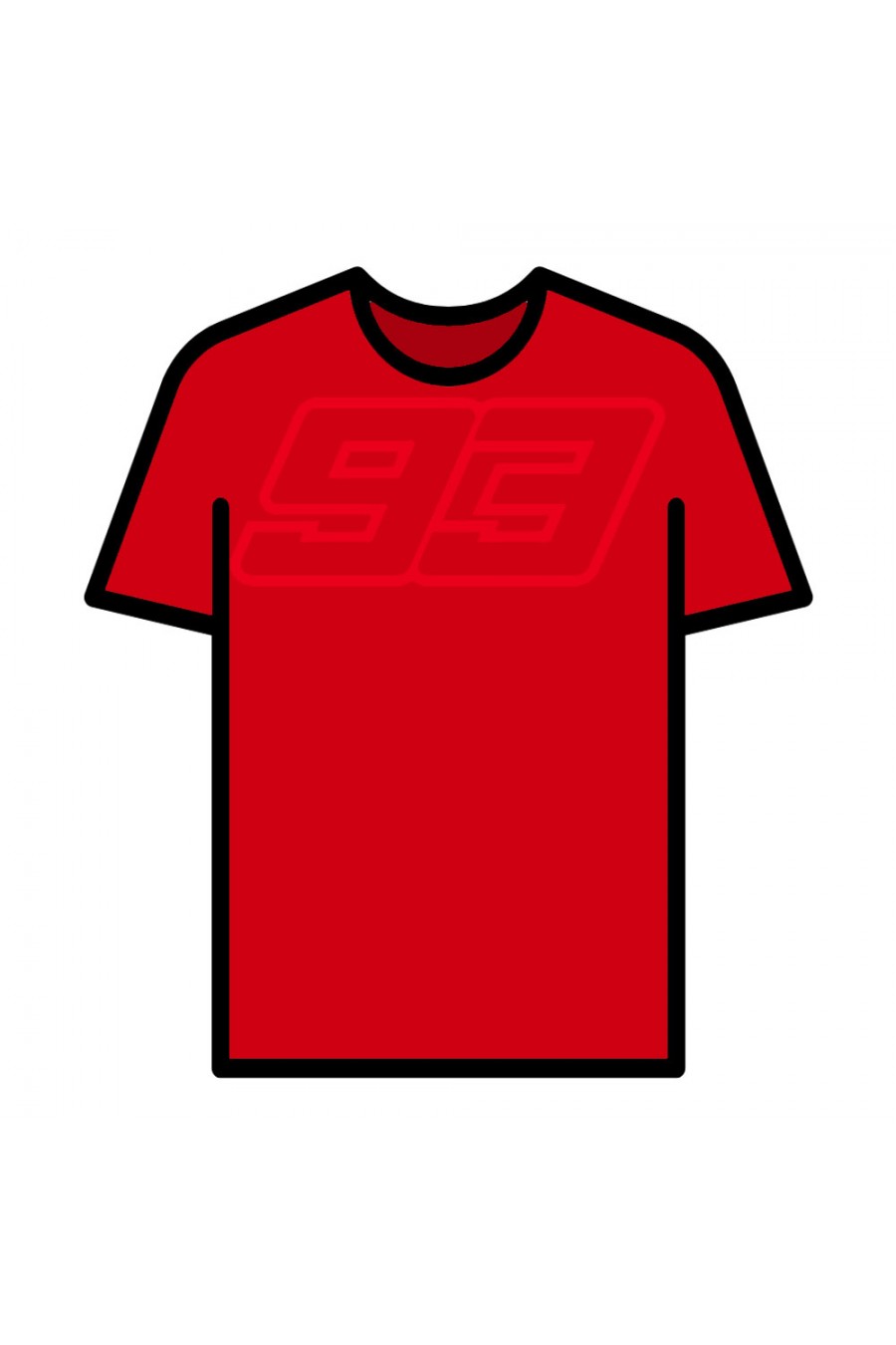 Marc Márquez 93 Ducati Logo T-shirt