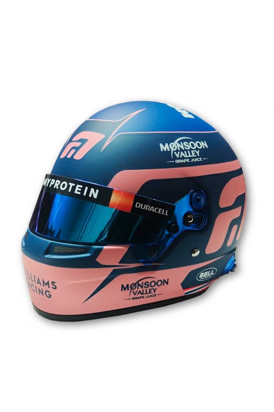 copy of Casco Mini Helmet 1:2 Nicholas Latifi 'Williams 2021'