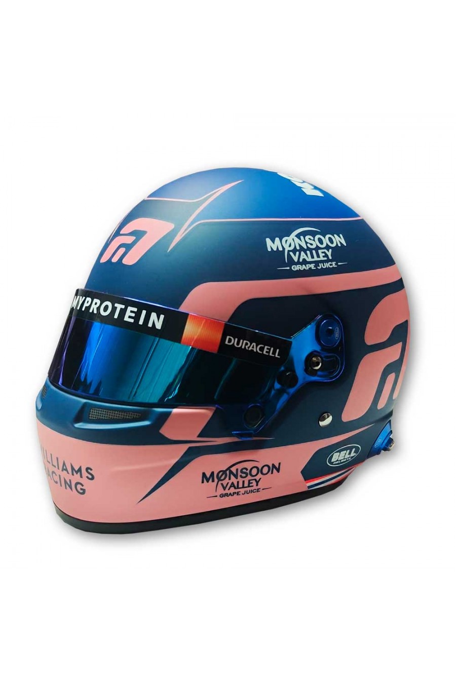 Casco Mini Helmet 1:2 Alex Albon 'Williams 2024'