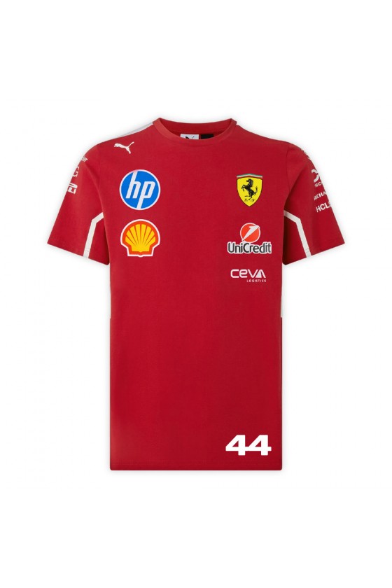 T-shirt Lewis Hamilton Ferrari F1 2025