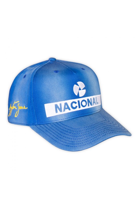 Gorra Ayrton Senna Nacional Vintage