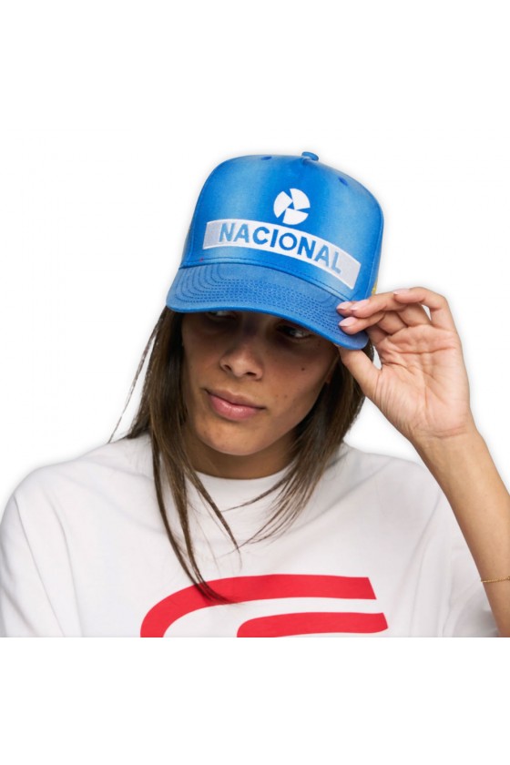 Gorra Ayrton Senna Nacional Vintage