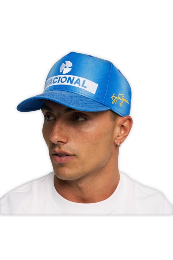 Gorra Ayrton Senna Nacional Vintage