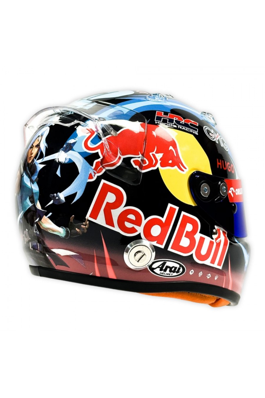 Mini casque 1:2 Yuki Tsunoda 'RB F1 Team 2024' GP Spa