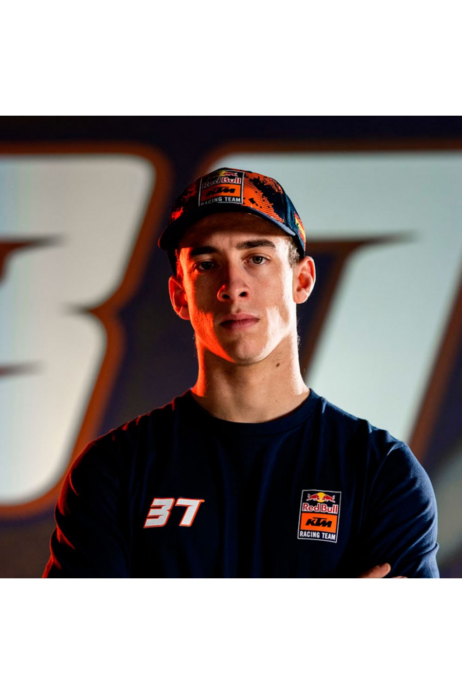 T-shirt bleu Pedro Acosta Red Bull KTM