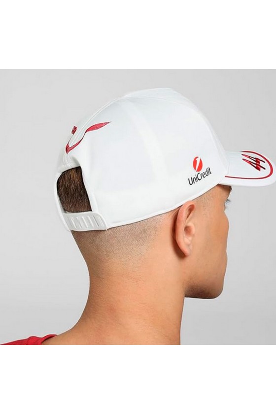 Lewis Hamilton Ferrari F1 2025 Cappellino Bianco