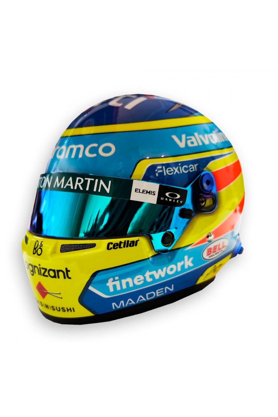 Mini Helmet 1:2 Fernando Alonso 'Aston Martin 2025'