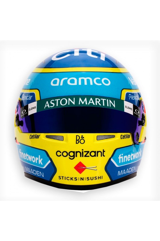 Mini Capacete 1:2 Fernando Alonso 'Aston Martin 2025'