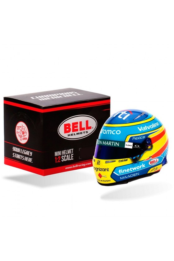 Mini Helmet 1:2 Fernando Alonso 'Aston Martin 2025'
