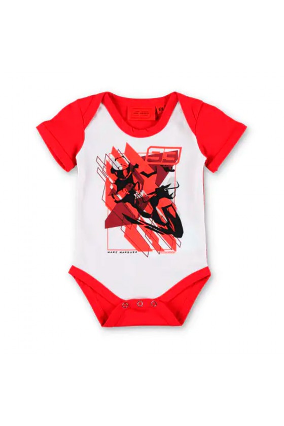 Marc Márquez 93 Flagge Baby Body
