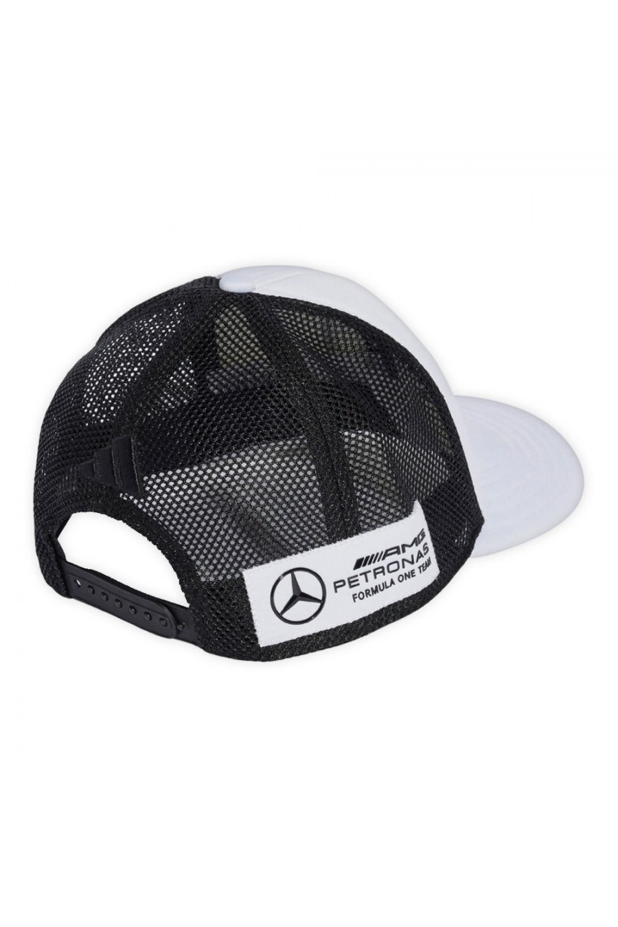 Cappellino da camionista bianco Mercedes F1 2025