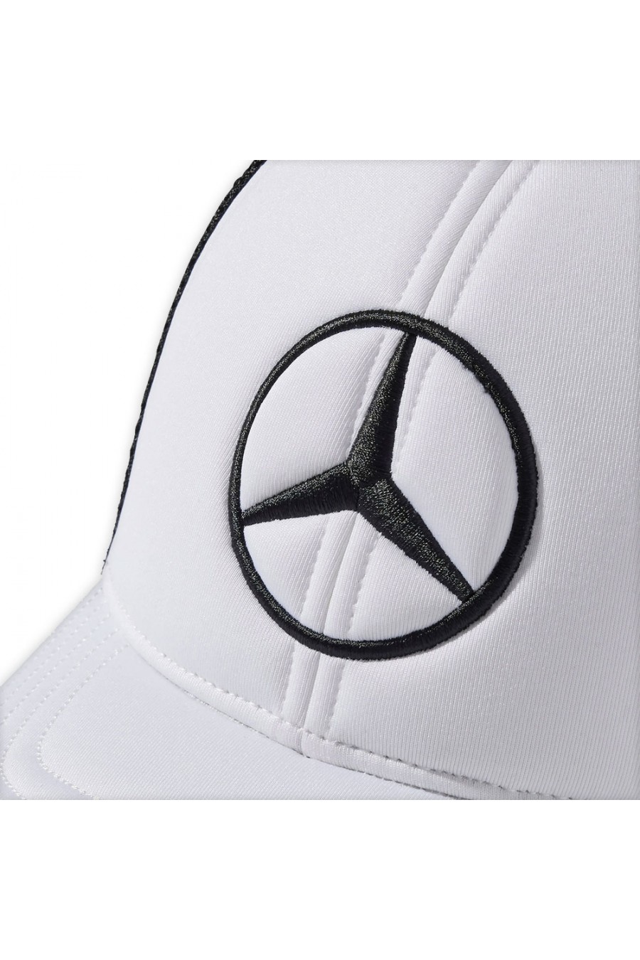 Cappellino da camionista bianco Mercedes F1 2025