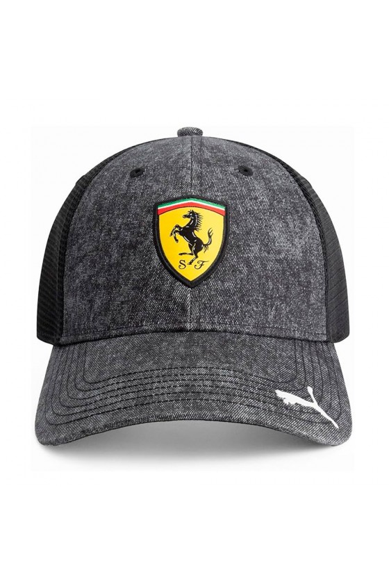 Boné Ferrari F1 Trucker Cinza