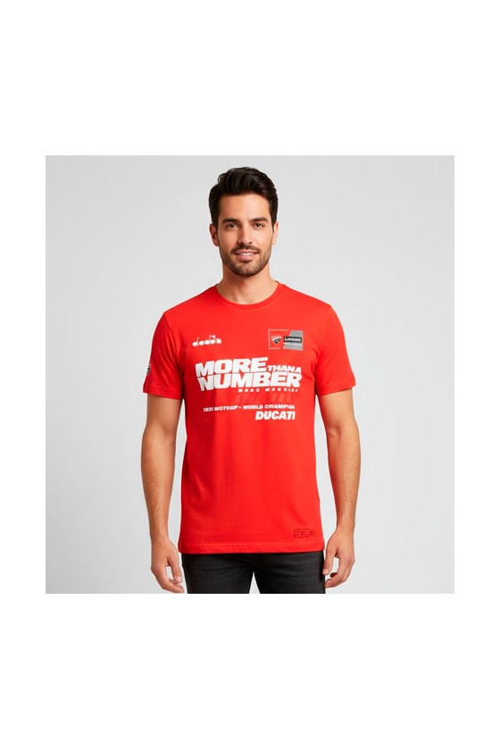 Camiseta oficial de Marc Márquez – Campeão Mundial de MotoGP