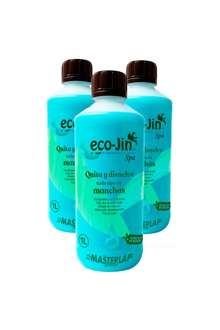 3 x Eco-Jin Spá 1L | Limpiador ecológico multiusos para el hogar