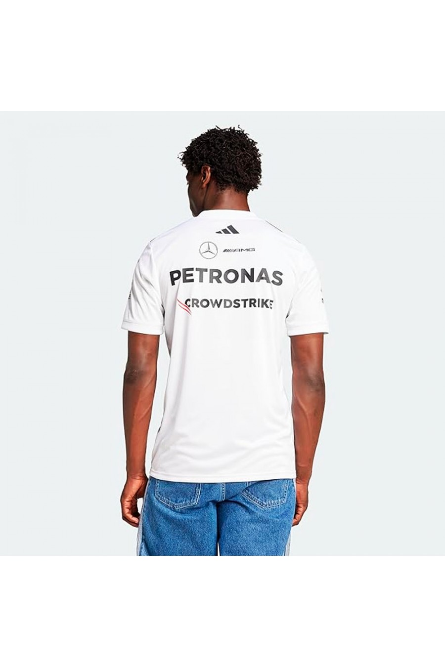 Mercedes F1 2025 White T-Shirt