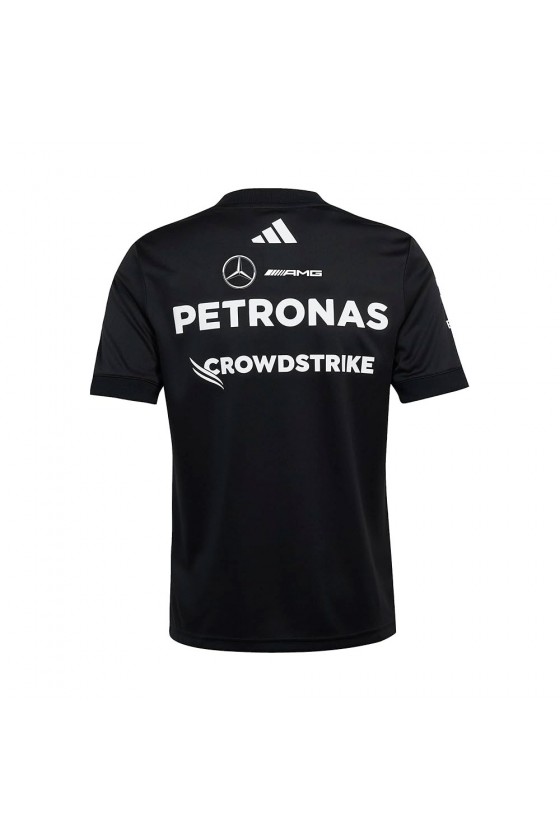 Mercedes F1 2025 Schwarzes T-Shirt
