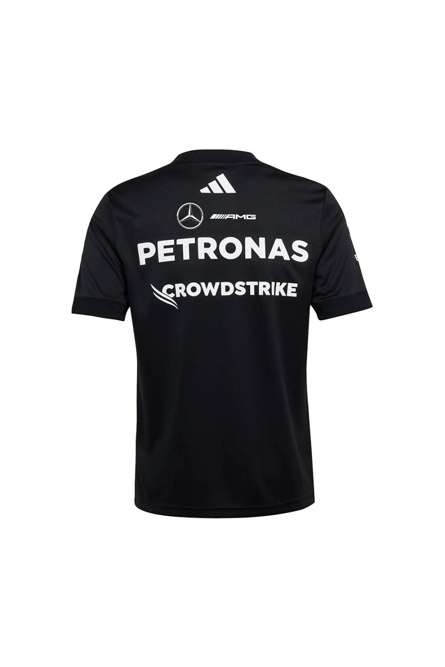 Camiseta preta Mercedes F1 2025