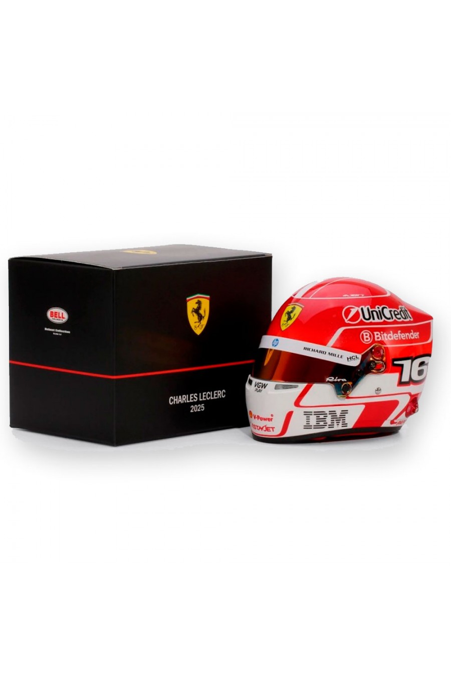 Casco Mini Helmet 1:2 Charles Leclerc 'Ferrari 2025'