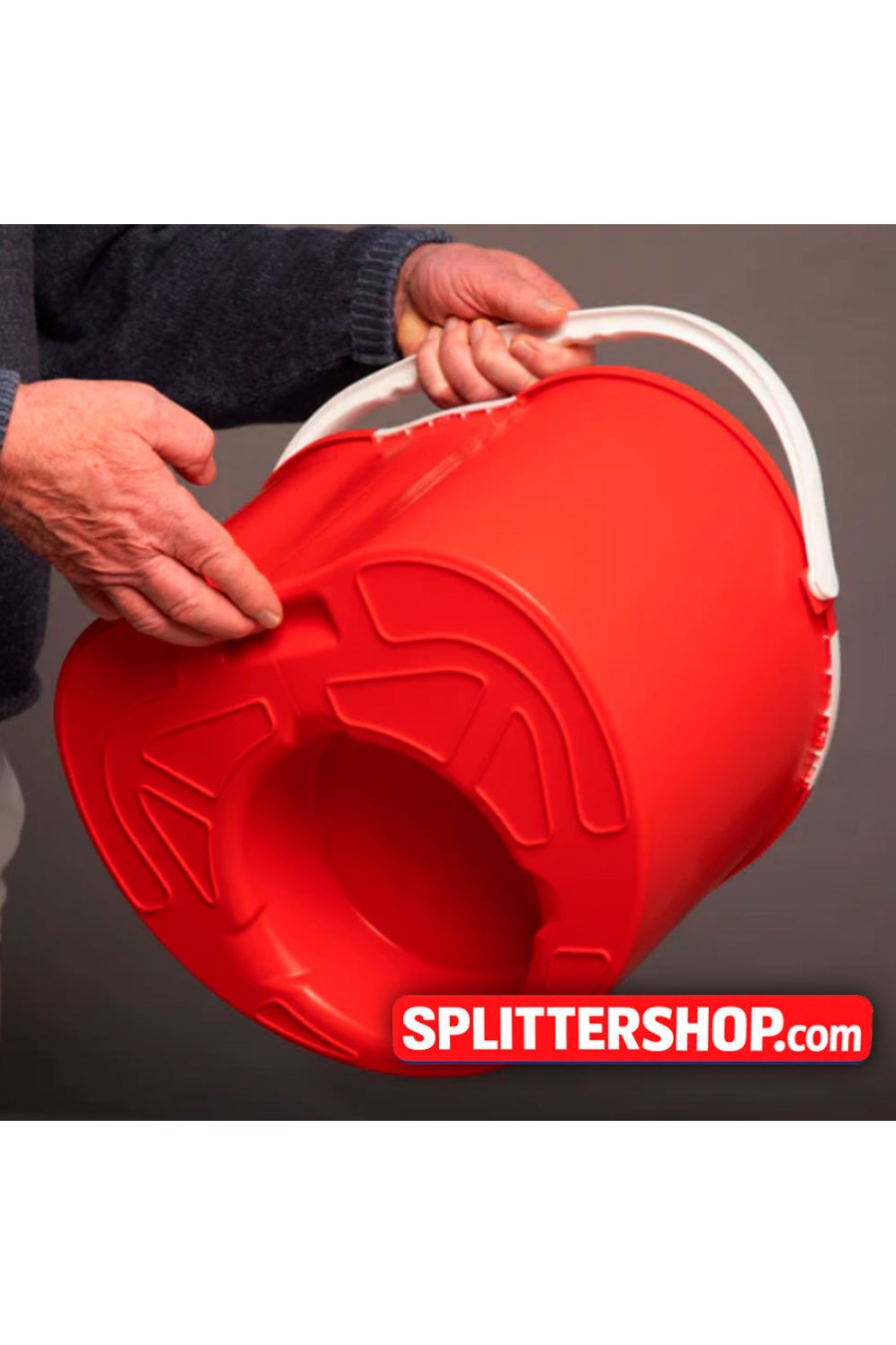 Cubo de limpieza Splitter con doble compartimento y escurridor