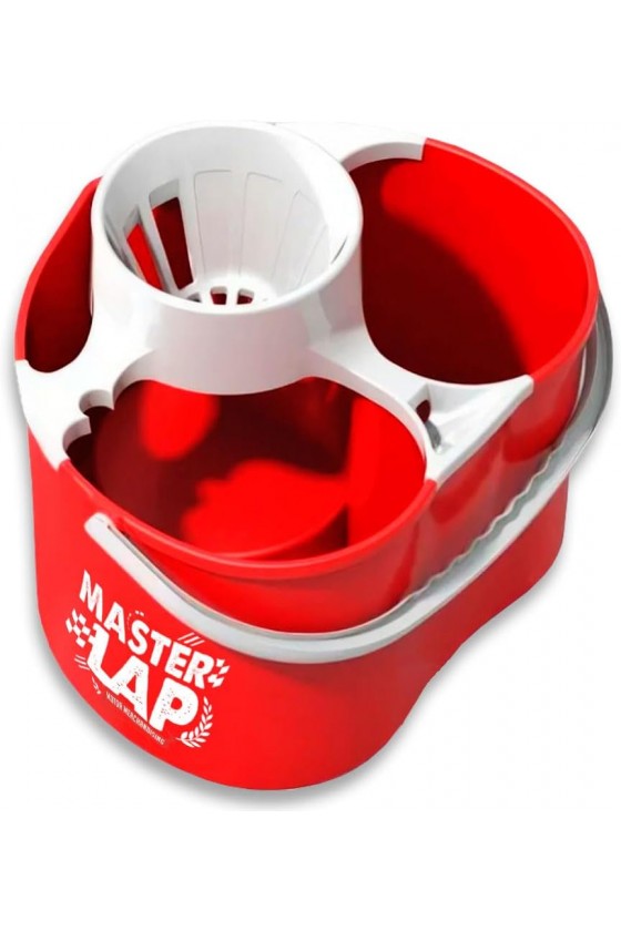 Seau de nettoyage Splitter à double compartiment et essoreuse –