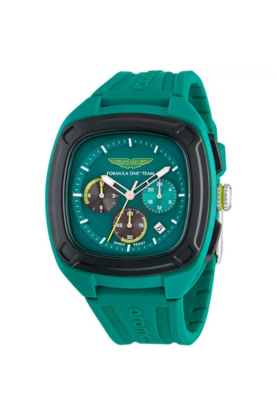 Aston Martin quartzhorloge voor heren (silicone)