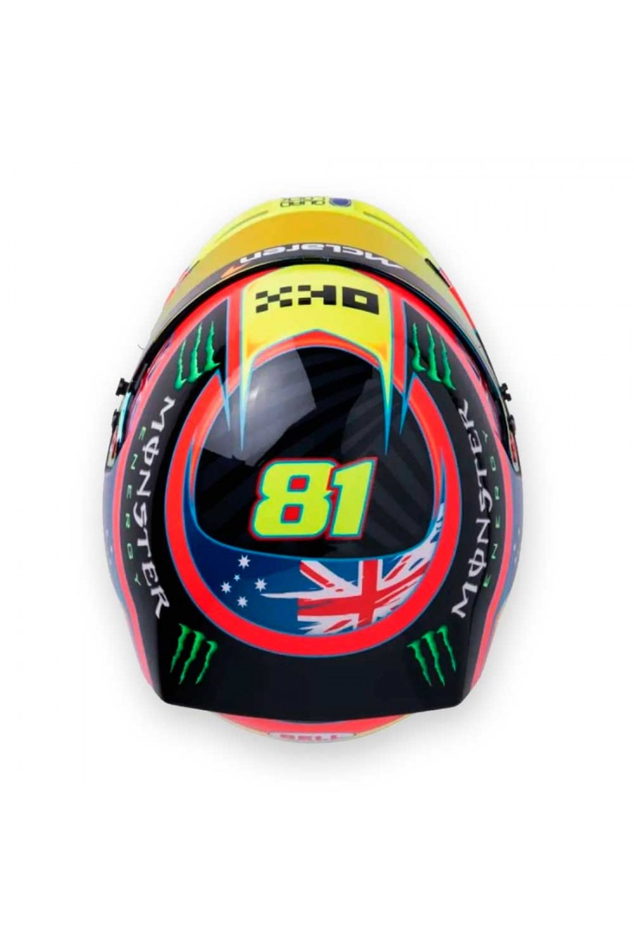 Mini Capacete 1:2 Oscar Piastri 'McLaren 2025'