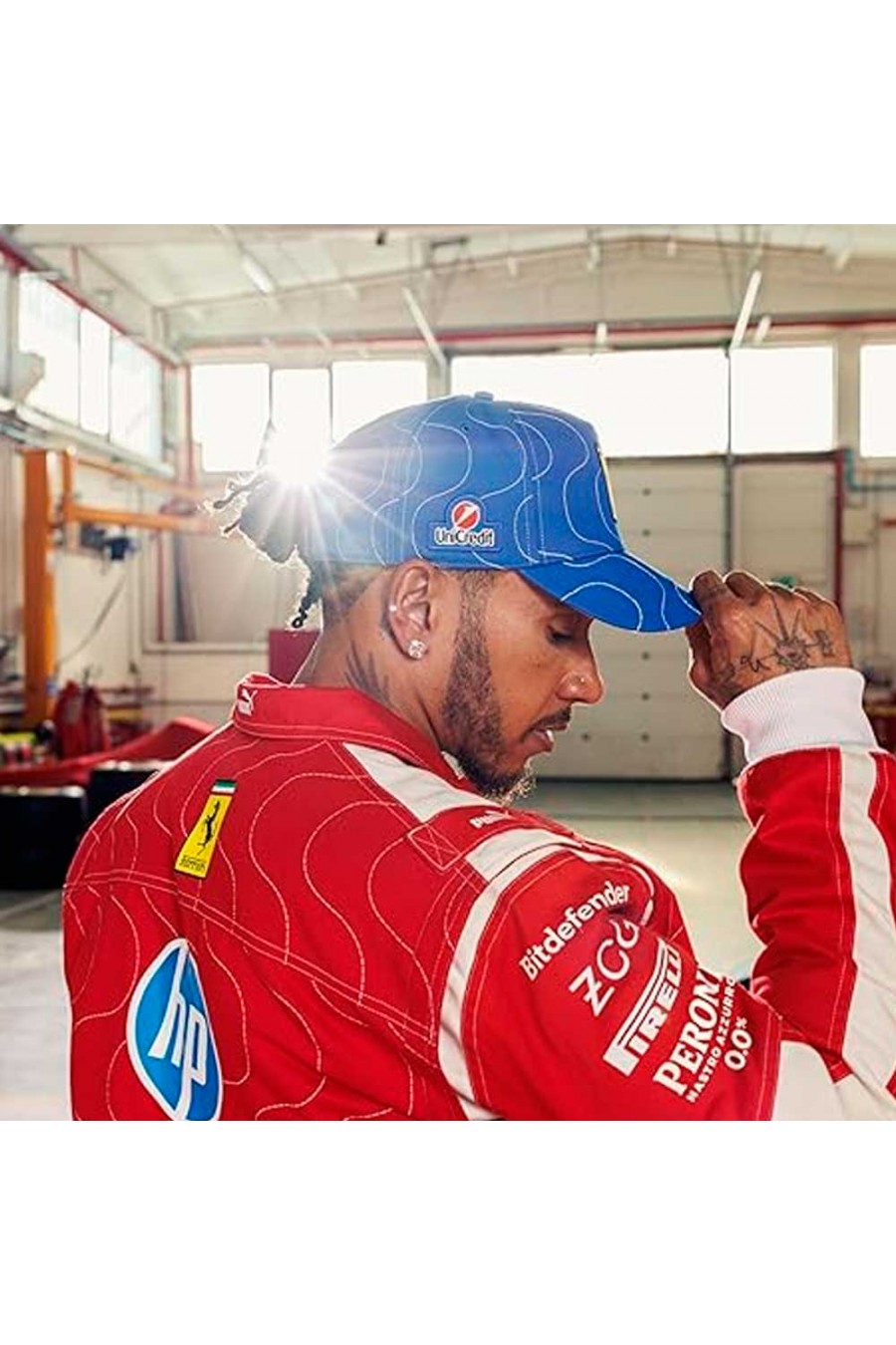 Lewis Hamilton Ferrari F1 2025 Cap Special Britischer GP