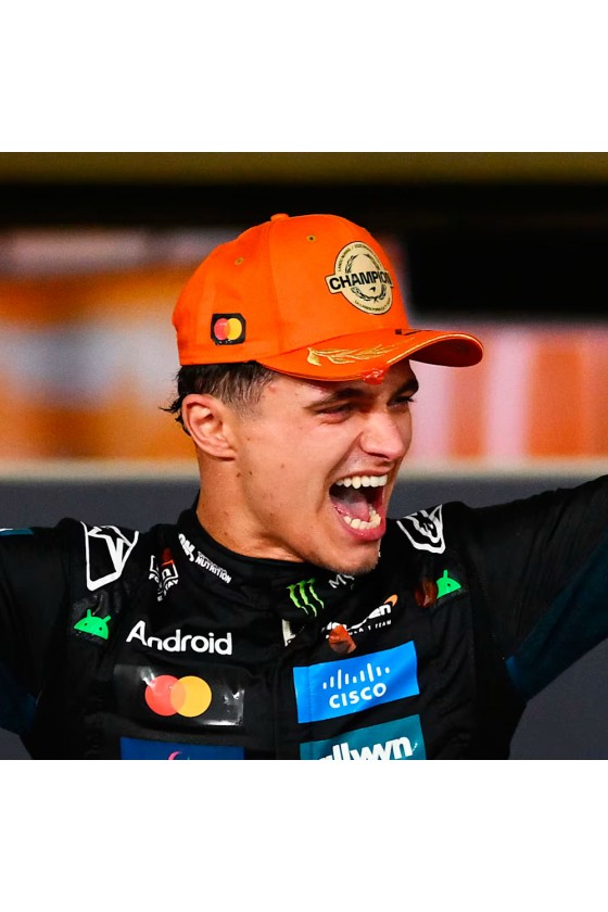 Gorra Edición Especial Lando Norris "World Champion" – McLaren