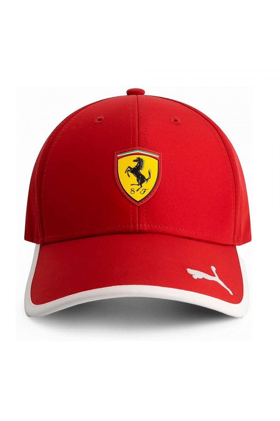 Boné vermelho clássico da Ferrari F1