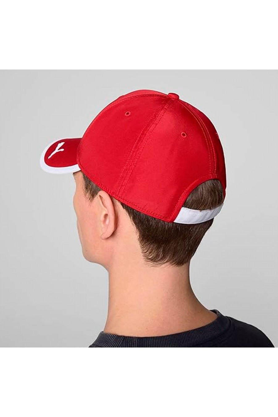 Boné vermelho clássico da Ferrari F1