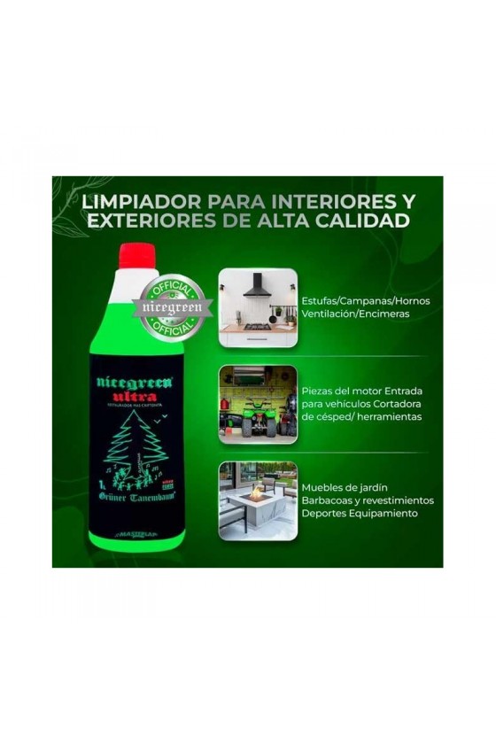 Pack Ahorro Nicegreen Ultra 1L + Pulverizador de Presión