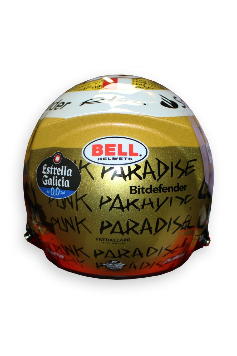 Casco Mini Helmet 1:2 Charles Leclerc 'Ferrari 2022' GP Singapur