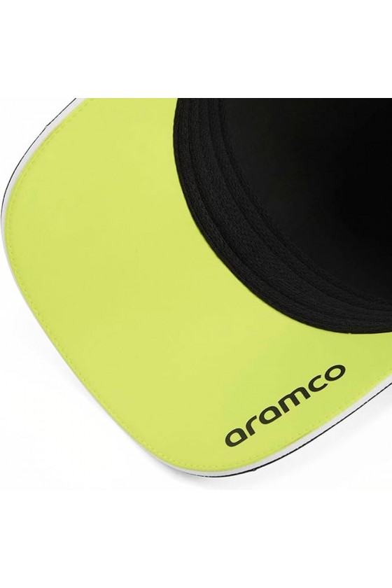 Cappellino nero ufficiale del team Aston Martin Aramco F1 2026