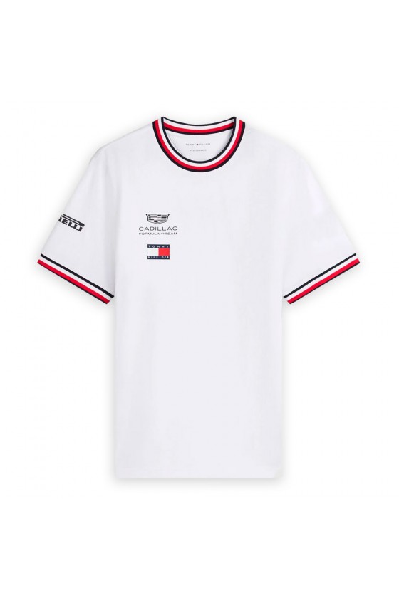 T-shirt ufficiale Cadillac F1 Team x Tommy Hilfiger - Edizione