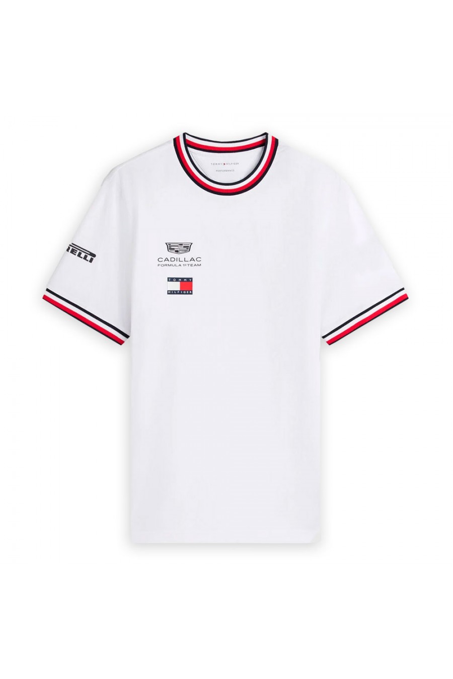 T-shirt ufficiale Cadillac F1 Team x Tommy Hilfiger - Edizione