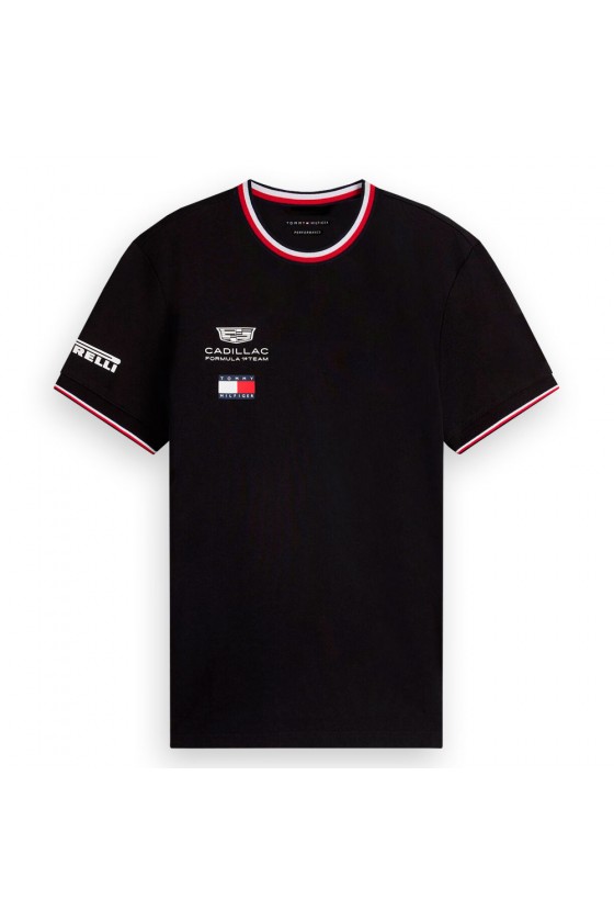 T-shirt ufficiale Cadillac F1 Team x Tommy Hilfiger - Edizione