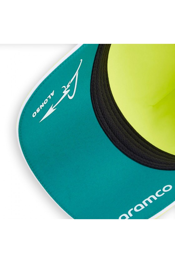 Fernando Alonso Aston Martin F1 2026 Casquette Verte