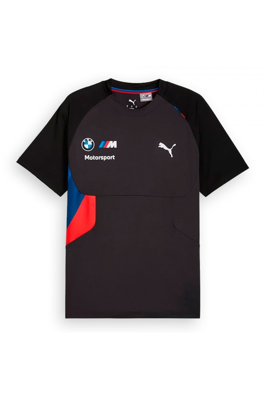 Camiseta preta BMW Motorsport Pumatech 2026