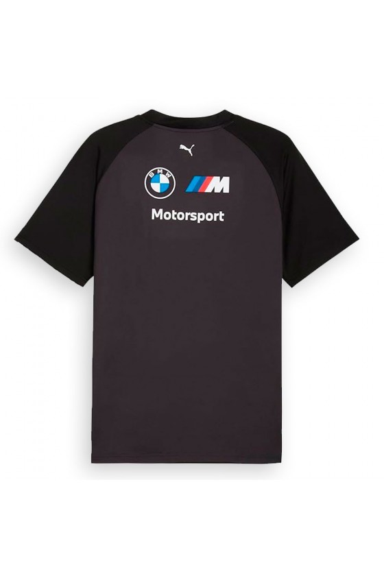 Camiseta preta BMW Motorsport Pumatech 2026